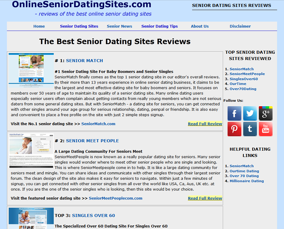 Places to review online dating sites